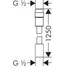 AXOR 28127990 Brausenschlauch Axor 1250mm PGO