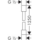 AXOR 28282800 Brausenschlauch Axor Starck Isiflex