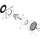 AXOR 28469800 Seitenbrause Axor eckig edelstahl-