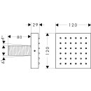 AXOR 28491330 Brausenmodul Axor Starck Fertigset