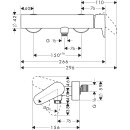 AXOR 34620950 Brausenmischer AP Axor Citterio M