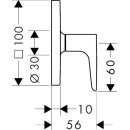 AXOR 34960950 Unterputzventil Axor Citterio M