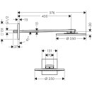 AXOR 35284310 Kopfbrause 250 1jet Axor BRG