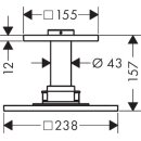 AXOR 35312820 Kopfbrause 250/250 2jet Axor