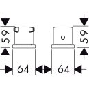 AXOR 36412250 2-Loch Thermostat Axor Citterio E
