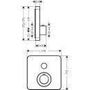 HANSGROHE 36705140 Thermostat UP Axor ShowerSelect