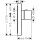 AXOR 36706820 Thermostat UP Axor ShowerSelect