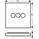 HANSGROHE 36717820 Absperrventil UP Axor ShowerSelect