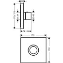 HANSGROHE 36718140 Thermostat UP Axor ShowerSelect