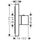 AXOR 36718820 Thermostat UP Axor ShowerSelect