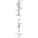 AXOR 36735330 Brausenset Axor Citterio E 900mm