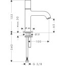 AXOR 38130310 Standventil Axor Uno BRG