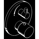 AXOR 38700300 Thermostatmischer UP Axor Uno F-Set