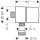 AXOR 38882990 Wandabsperrventil Axor Uno Fixfit