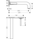 AXOR 39115950 Waschtischmischer UP Axor Citterio
