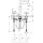 AXOR 39134310 3-Loch Waschtischarmatur Axor