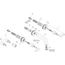 AXOR 39147990 3-Loch Waschtischarm.Axor Citterio