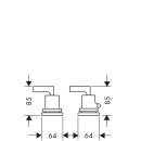 AXOR 39482820 2-L.Thermostatmischer Axor Citterio