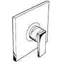 AXOR 39655310 Brausenmischer Unterputz Axor