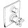 AXOR 39705340 Thermostat Unterputz Axor Citterio