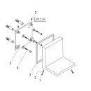 AXOR 40873140 Ablage Axor Starck 240mm BBR