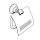 AXOR 42036330 Papierrollenhalter Axor Montreux