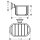 AXOR 42065800 Seifenkorb Axor Montreux Wandversion