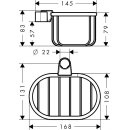 AXOR 42066950 Seifenkorb Axor Montreux f&uuml;r