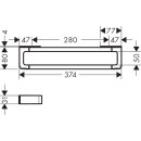 AXOR 42830140 Haltegriff Axor Universal Accessories