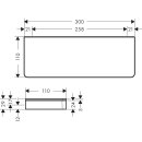 AXOR 42838990 Ablage Axor Universal Accessories