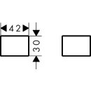 HANSGROHE 42871340 Abdeckung Axor Universal Accessories