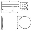 AXOR 45111950 Waschtischmischer Unterputz Axor Uno