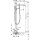 HANSGROHE 45416990 Wannenmischer Axor Uno Fertigset