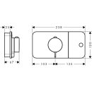 AXOR 45711330 Thermostat UP Axor One Fertigset