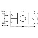 AXOR 45713330 Thermostat UP Axor One Fertigset