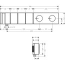 AXOR 46711990 Thermostatmodul Unterputz Select Axor