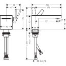AXOR 47012250 Waschtischmischer 70 Axor MyEdition