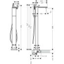 AXOR 47442950 Wannenmischer Axor MyEdition