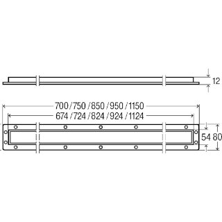 VIEGA 745394 Montagerahmen Advantix