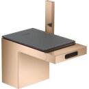 AXOR 47918000 Platte 150 Axor MyEdition Leder