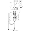 AXOR 48010140 Waschtischmischer Select 140 Axor One