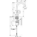 AXOR 48020950 Waschtischmischer Select 170 Axor One