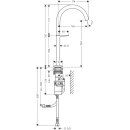 AXOR 48030800 Waschtischmischer Select 260 Axor One