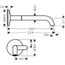 AXOR 48112310 Waschtischmischer Unterputz Axor One