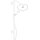 AXOR 48790140 Showerpipe Axor One 280 1jet