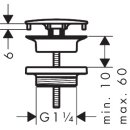 AXOR 51301250 Waschtischventil Axor DN32 BGO