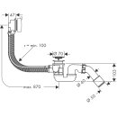 AXOR 58318820 Wannenein-,Ab-u.&Uuml;berlaufgarnitur Axor
