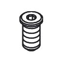 HANSGROHE 93431000 Sicherungsschraube M6