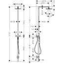 AXOR 12672310 Duschs&auml;ule Axor Starck mit Thermostat