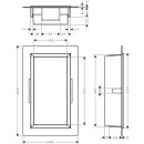 HANSGROHE 56092700 Wandnische XtraStoris Original